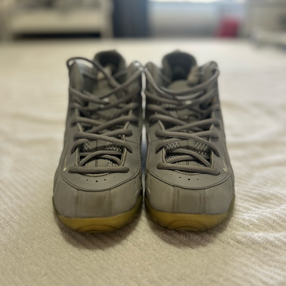 Nike Kids Gray High-Top Sneakers